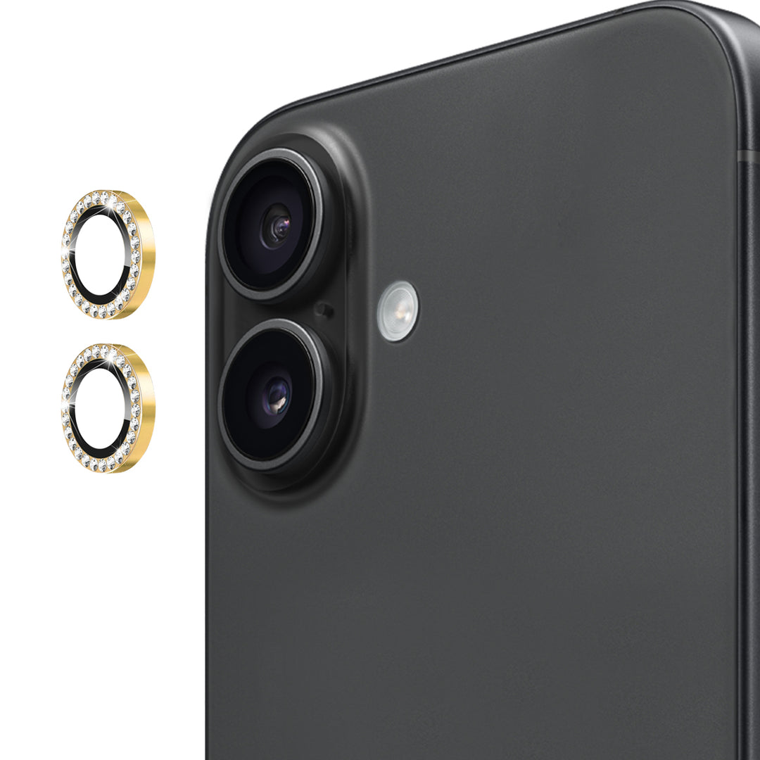 Aluminium iPhone Diamant Kamera Schutzringe/Abdeckungen (Set) (Ab iPhone 17) | ZITOCASES®