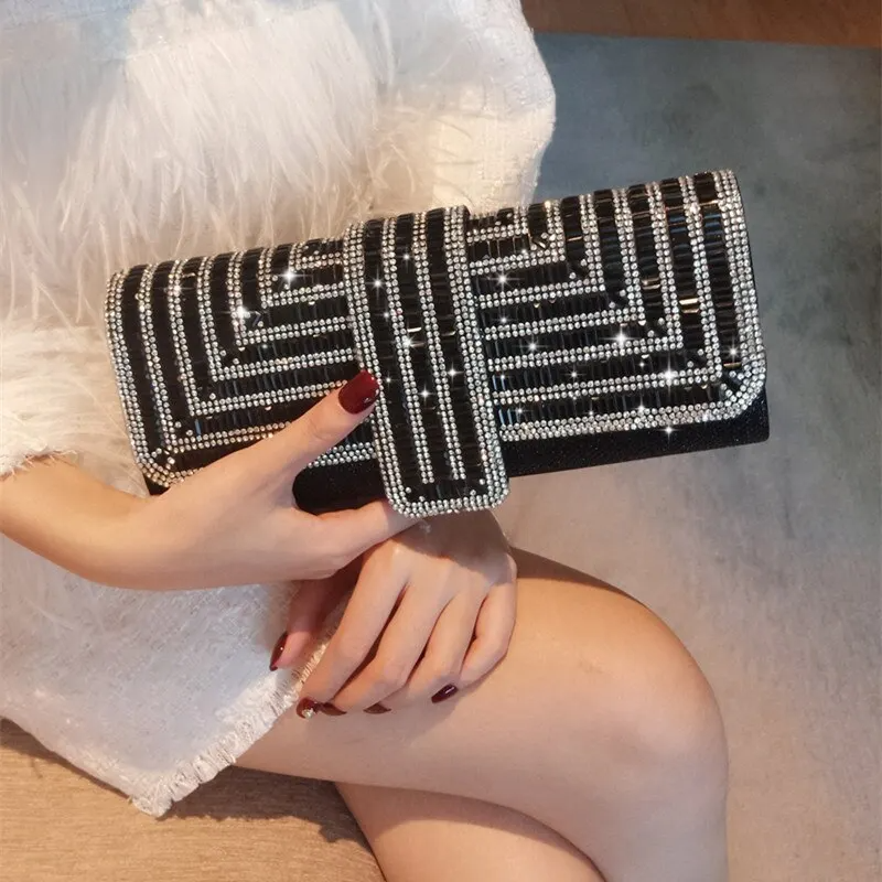 Glitzer/Diamant Kunstleder Clutch/Tasche | ZITOCASES®