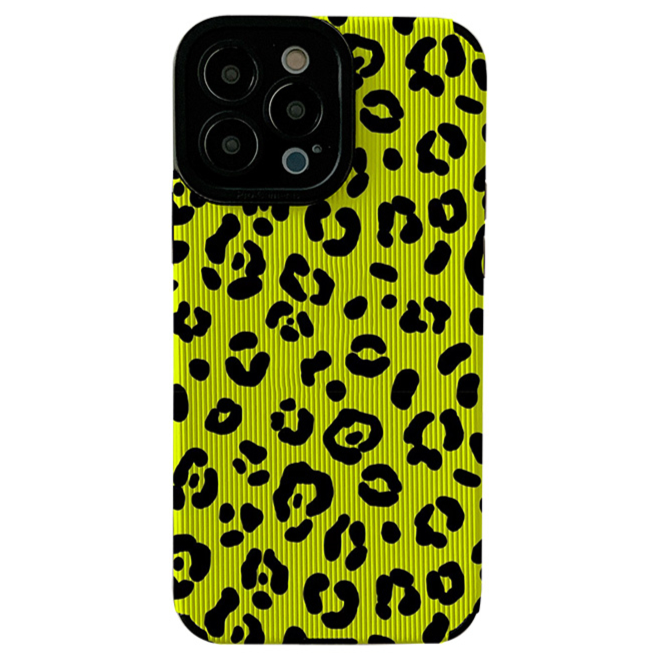 Gestreifte Leopard/Neon Silikon Hülle/Case für iPhone 16, 16 Plus, 16 Pro, 16 Pro Max, 16e, 15, 15 Plus, 15 Pro, 15 Pro Max, 14, 14 Plus, 14 Pro, 14 Pro Max, 13, 13 Pro, 13 Pro Max, 13 Mini, 12, 12 Pro, 12 Pro Max, 12 Mini, SE, 11, 11 Pro, 11 Pro Max | ZITOCASES®