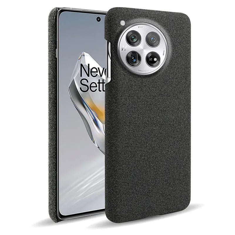 Stoff überzogene Soft Hülle/Case für OnePlus 13R, 13, 12R, 12, 11, 10T, 10 Pro, 9, 9 Pro, 8, 8 Pro, 8T, Nord, 4, 3, 2, CE | ZITOCASES®