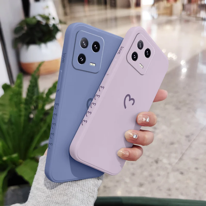 Herz Motiv Soft Hülle/Case für Xiaomi 14, 13, Redmi Note 11, 10-Serie | ZITOCASES®