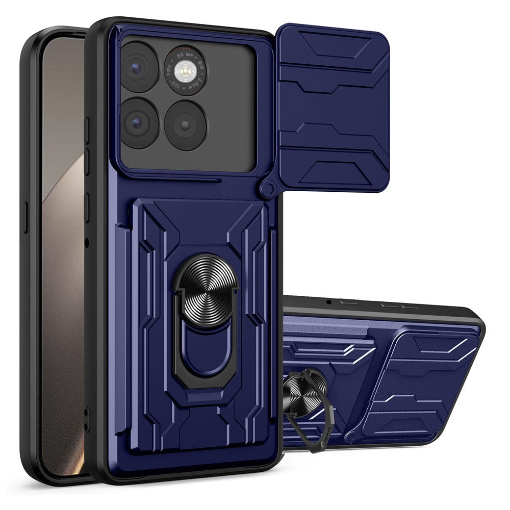 Kamera Schutz Outdoor/Magnet Hülle/Case mit Kartenfach für Motorola Edge 70