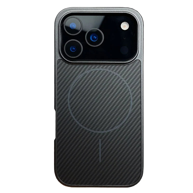Carbon Optik MagSafe/Magnet Silikon Hülle/Case für iPhone 17 Pro, 17 Pro Max | ZITOCASES®