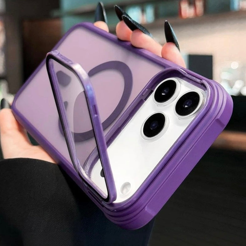 Matte MagSafe/Magnet Hülle/Case mit klappbarer Kameraabdeckung für iPhone 17 Pro, 17 Pro Max | ZITOCASES®