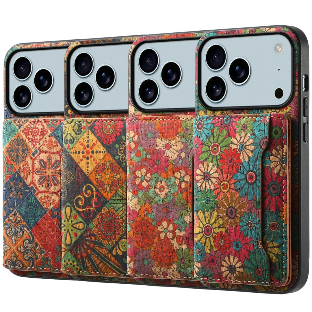 Orientalische/Retro Vintage Kartenfach Hülle/Case für iPhone 17 Pro, 17 Pro Max | ZITOCASES®
