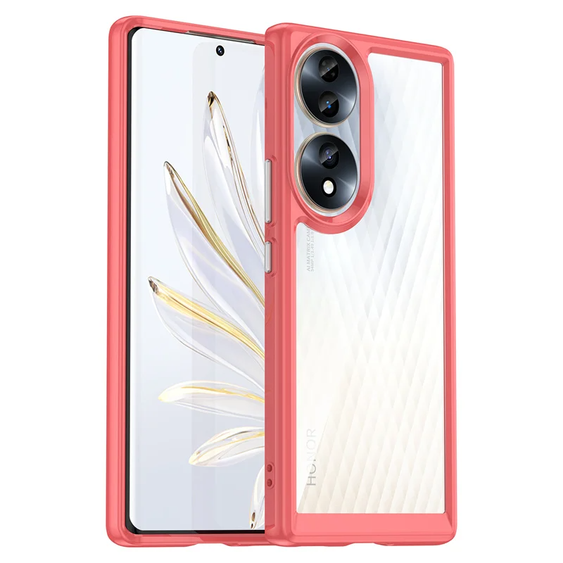 Transparente Silikon/Plastik Hülle/Case mit buntem Rahmen für Huawei Nova-Serie | ZITOCASES®