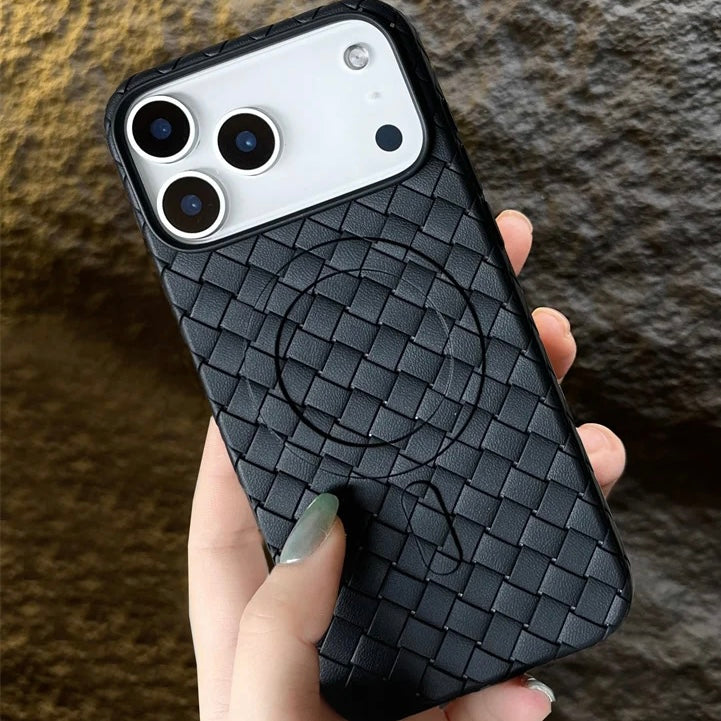 Geflochtene MagSafe/Magnet Silikon Hülle/Case für iPhone 17 Pro, 17 Pro Max | ZITOCASES®