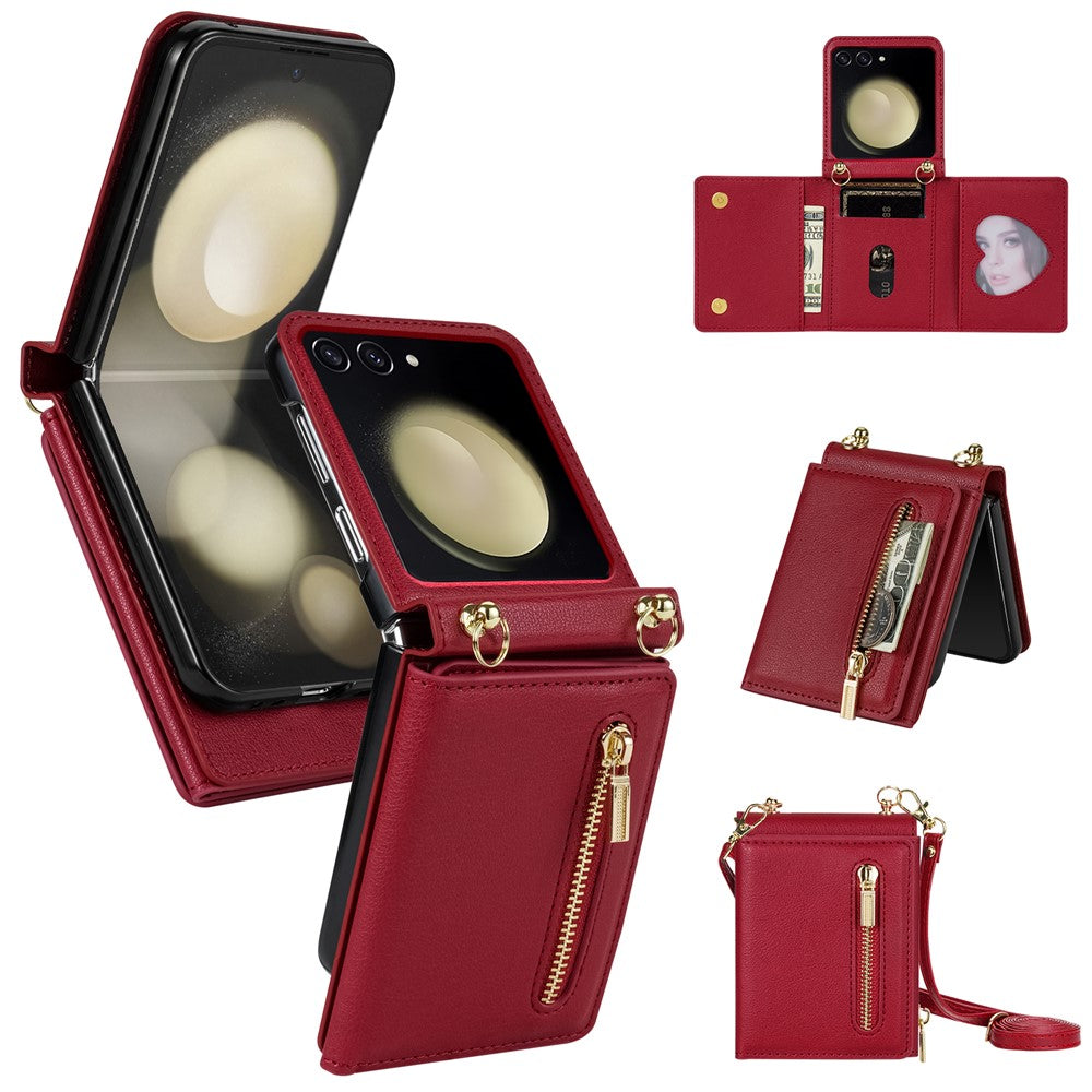 Portemonnaie/Geldbörse Kunstleder Klapphülle/Flipcase für Samsung Galaxy Z Flip 8 | ZITOCASES®