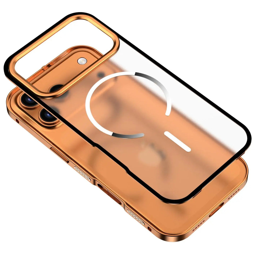 Rahmen/Bumper Aluminium MagSafe/Magnet Hülle/Case inkl. Glas Rückseite für iPhone 17 Pro, 17 Pro Max | ZITOCASES®