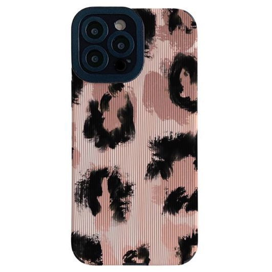 Gestreifte Leopard Silikon Hülle/Case für iPhone 16, 16 Plus, 16 Pro, 16 Pro Max, 16e, 15, 15 Plus, 15 Pro, 15 Pro Max, 14, 14 Plus, 14 Pro, 14 Pro Max, 13, 13 Pro, 13 Pro Max, 13 Mini, 12, 12 Pro, 12 Pro Max, 12 Mini, SE, 11, 11 Pro, 11 Pro Max | ZITOCASES®