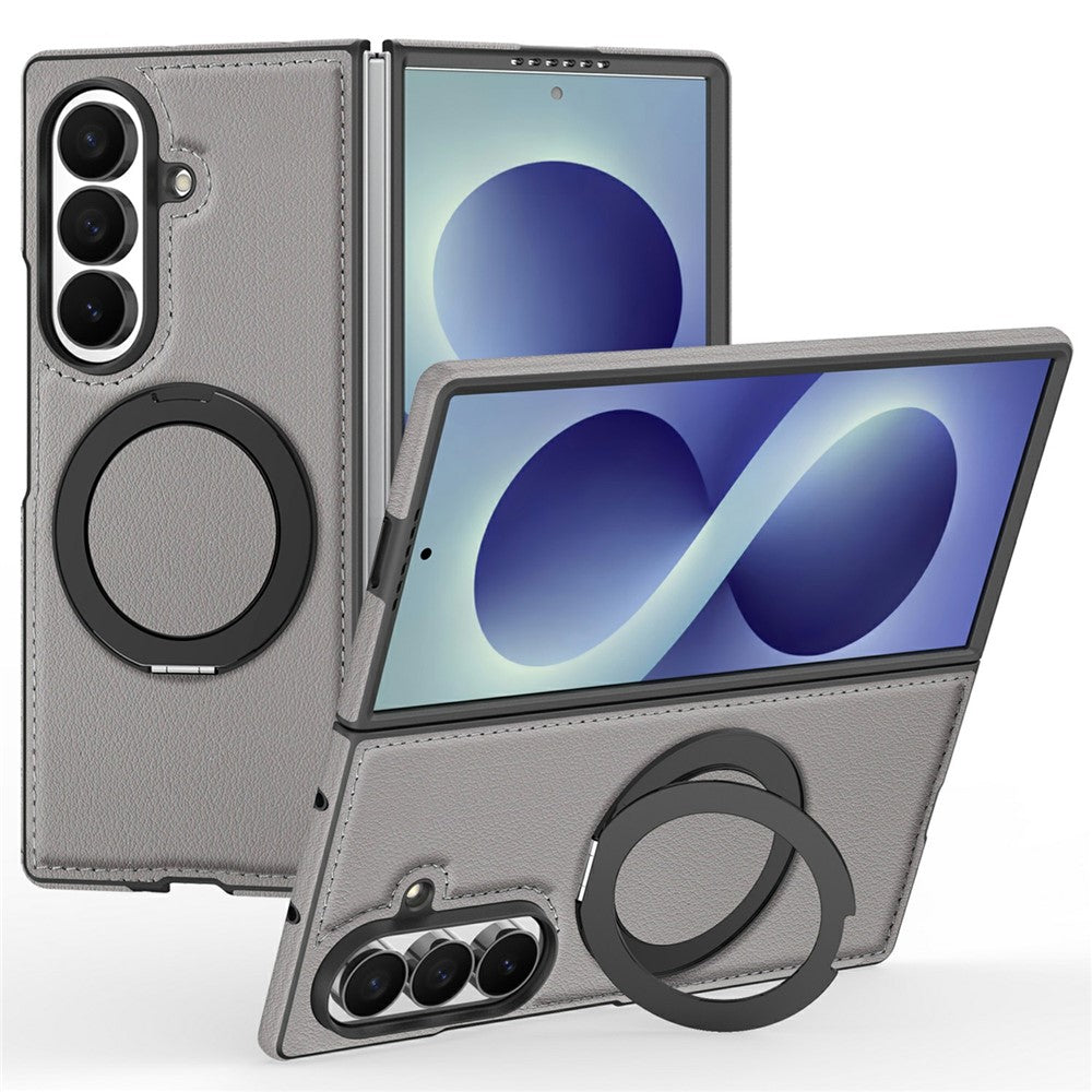 Kunstleder MagSafe/Magnet Hülle/Case mit integriertem Ständer für Samsung Galaxy Z Fold 8 Ultra | ZITOCASES®