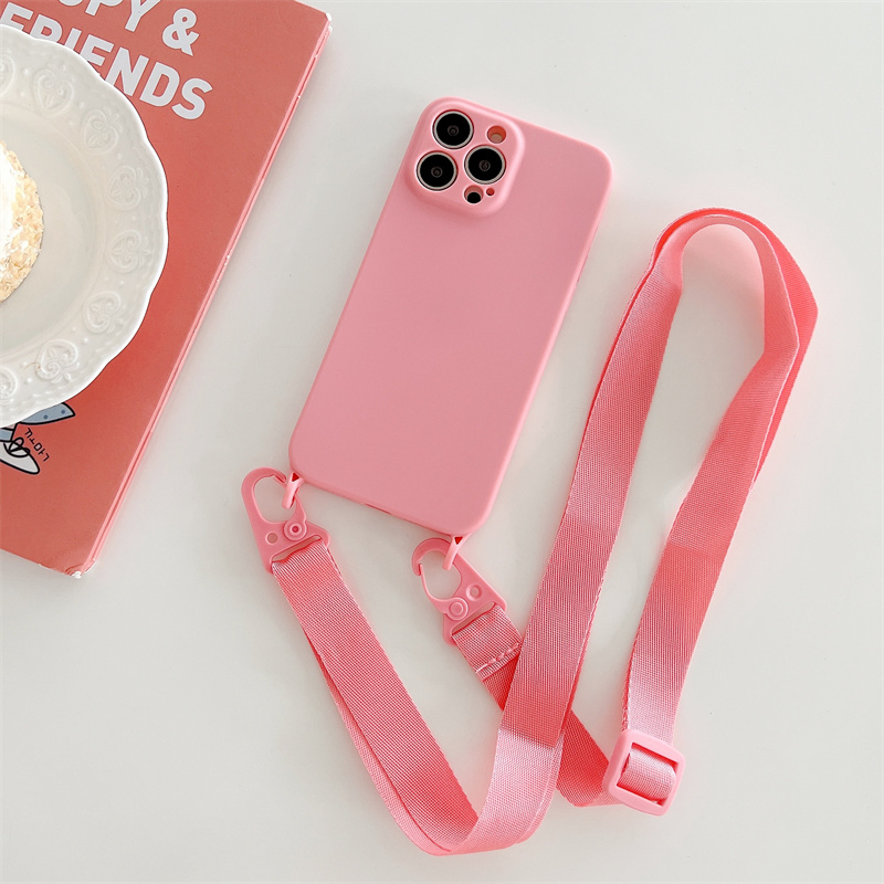 Neon Soft Hülle/Case zum Umhängen (Inkl. Band) für iPhone 16-Serie | ZITOCASES®