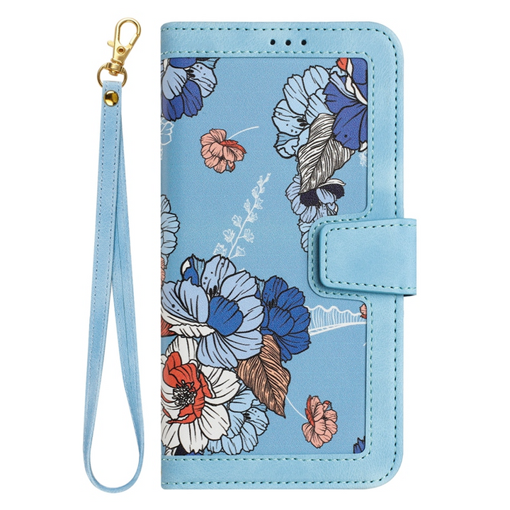 Blumen Retro/Vintage Kunstleder Klapp Hülle/Flip Case für iPhone 16-Serie | ZITOCASES®