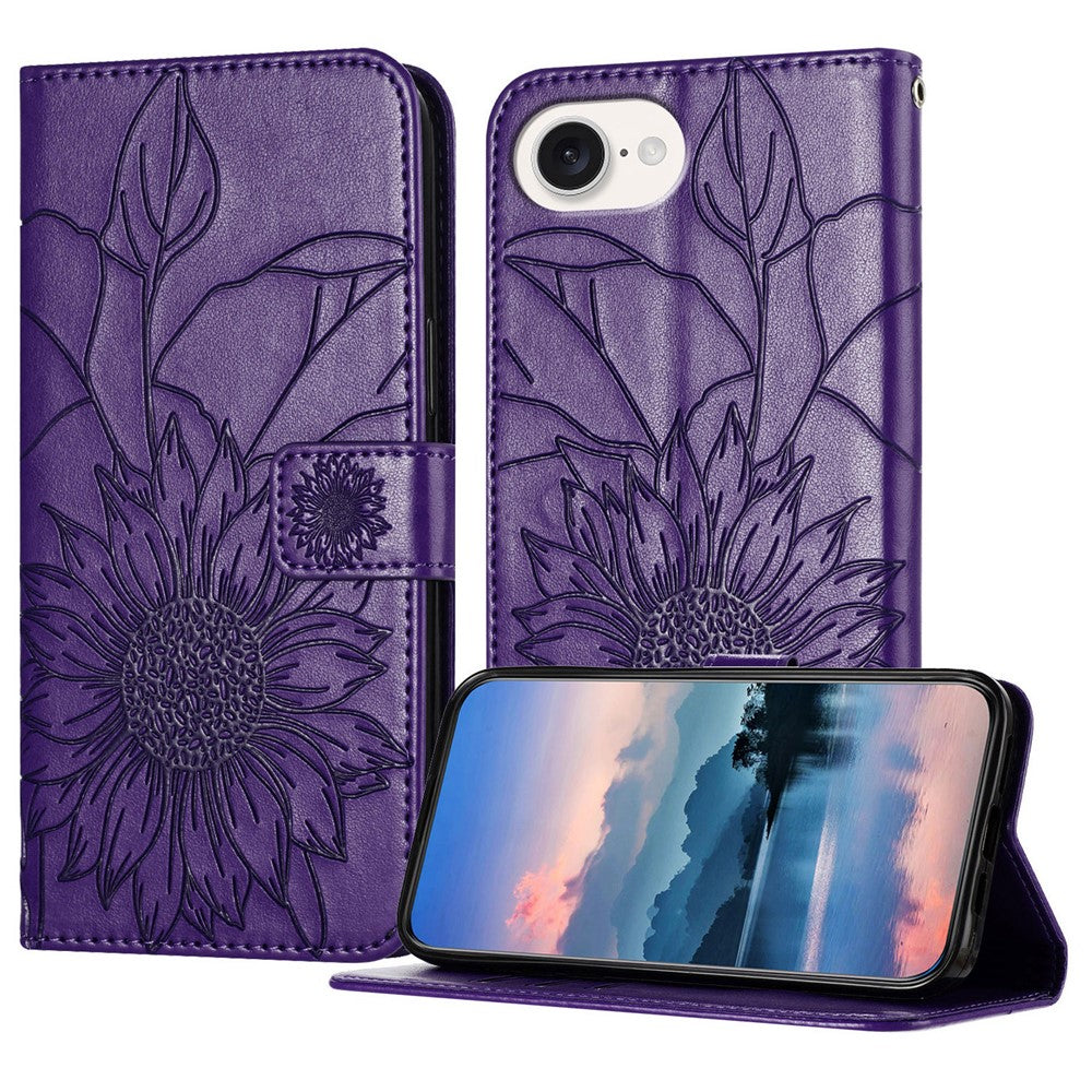Mandala-Blumen Kunstleder Klapp Hülle/Flip Case für iPhone 17e | ZITOCASES®