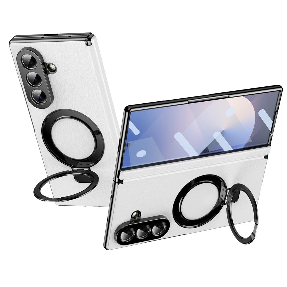 Kunstleder Vollschutz MagSafe/Magnet Hülle/Case mit integriertem Ständer für Samsung Galaxy Z Fold 8 Ultra | ZITOCASES®