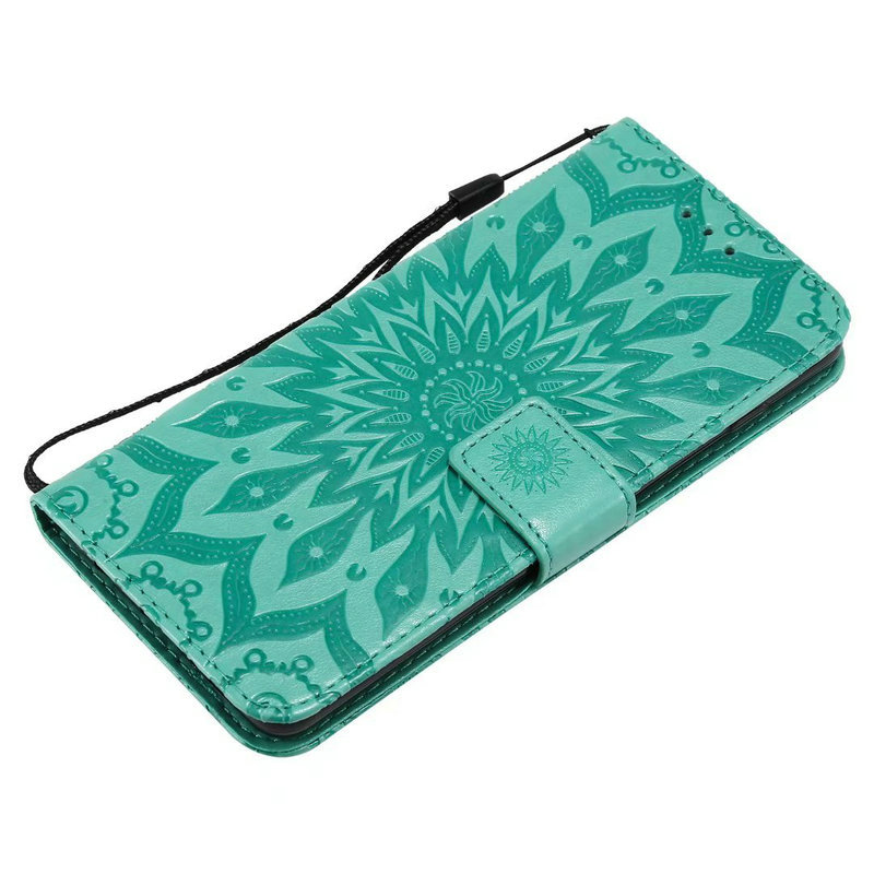 Mandala-Blumen Kunstleder Klapp Hülle/Flip Case für Honor Magic 7, 6, 5, 4-Serie | ZITOCASES®