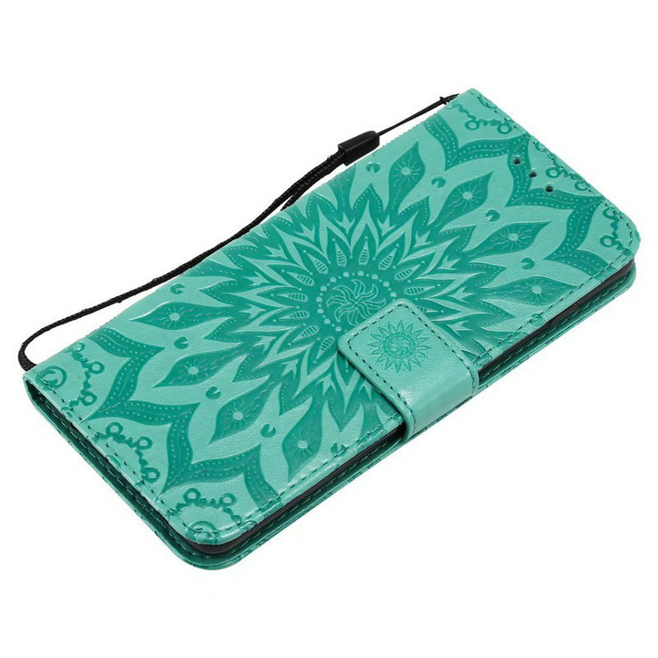 Mandala-Blumen Kunstleder Klapp Hülle/Flip Case für Honor Magic 6, 5, 4-Serie | ZITOCASES®