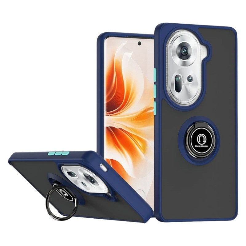 Matte/Magnetische Transparente Silikon Hülle/Case für Oppo Reno 9, 8, 7, 6, 4-Serie | ZITOCASES®