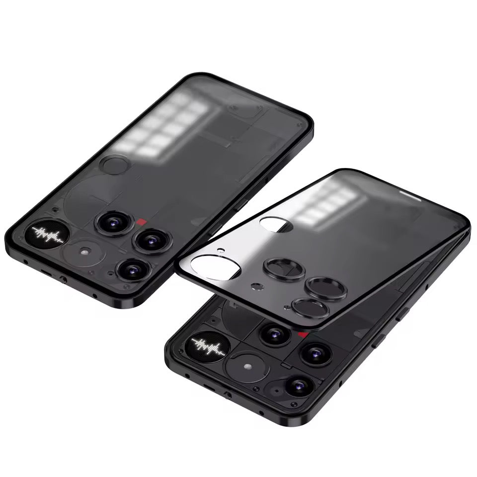 Rahmen/Bumper Aluminium Hülle/Case inkl. Glas Rückseite für Nothing Phone (3), (3a), (3a) Pro, (2), (2a), (2a) Plus, (1), CMF Phone 1, CMF Phone 2 Pro | ZITOCASES®