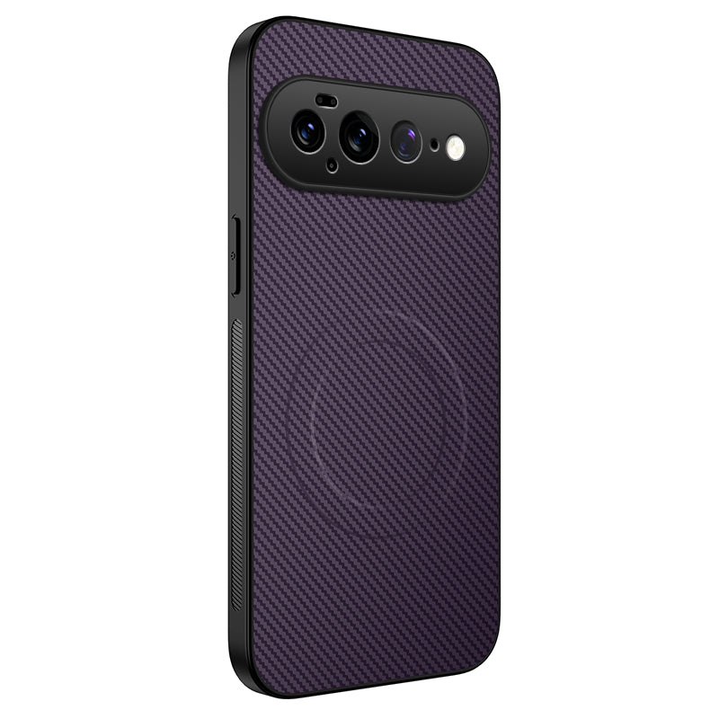 Carbon Optik Silikon MagSafe/Magnet Hülle/Case für Google Pixel 11, 11 Pro, 11 Pro XL | ZITOCASES®