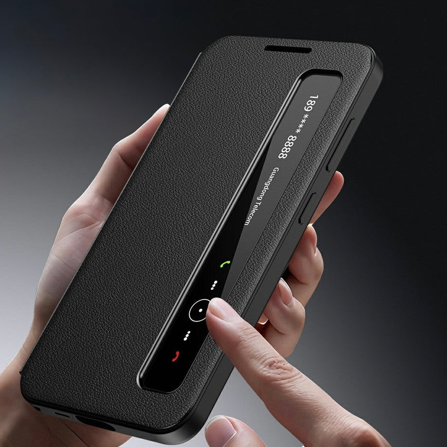 Kunstleder Klapp Hülle/Flip Case mit Sichtfenster für Samsung Galaxy S25, S25 Plus, S25 Ultra, S25 Edge, S25 FE, S24, S24 Plus, S24 Ultra, S24 FE,S23 FE, S23, S23 Plus, S23 Ultra, S22, S22 Plus, S22 Ultra, S21 FE, S21, S21 Plus, S21 Ultra | ZITOCASES®