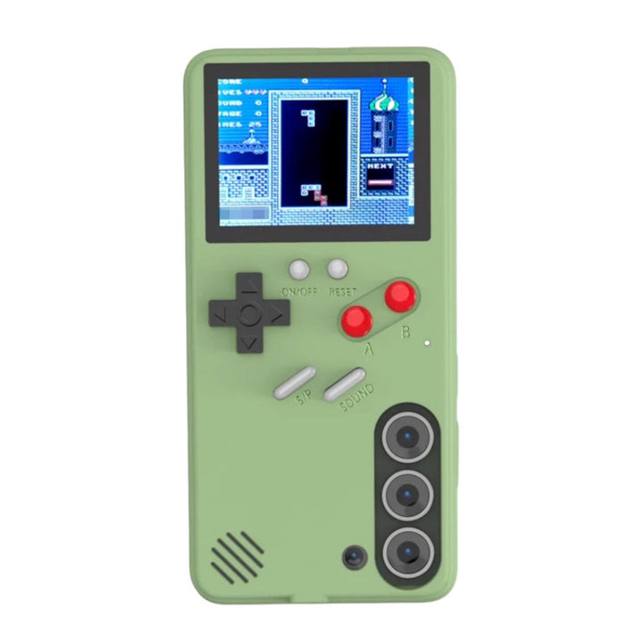 Gaming Hülle/Case inklusive 26 Spiele im Retro Gameboy Look für Samsung | ZITOCASES®