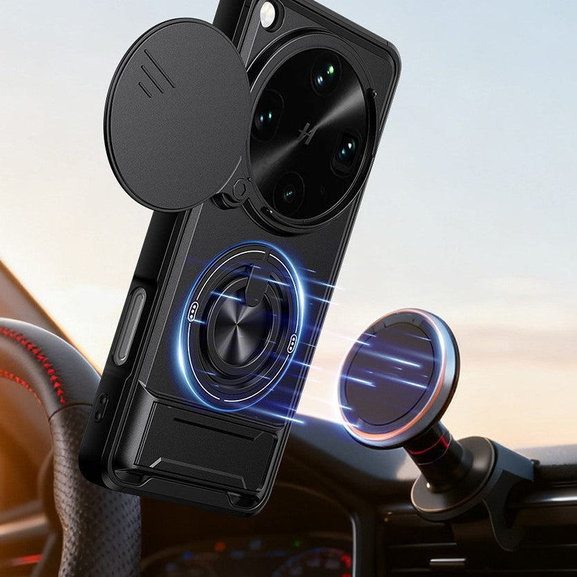 Outdoor MagSafe/Magnet Hülle/Case mit verschiebbarer Kameraabdeckung für Oppo Find X9 Ultra | ZITOCASES®