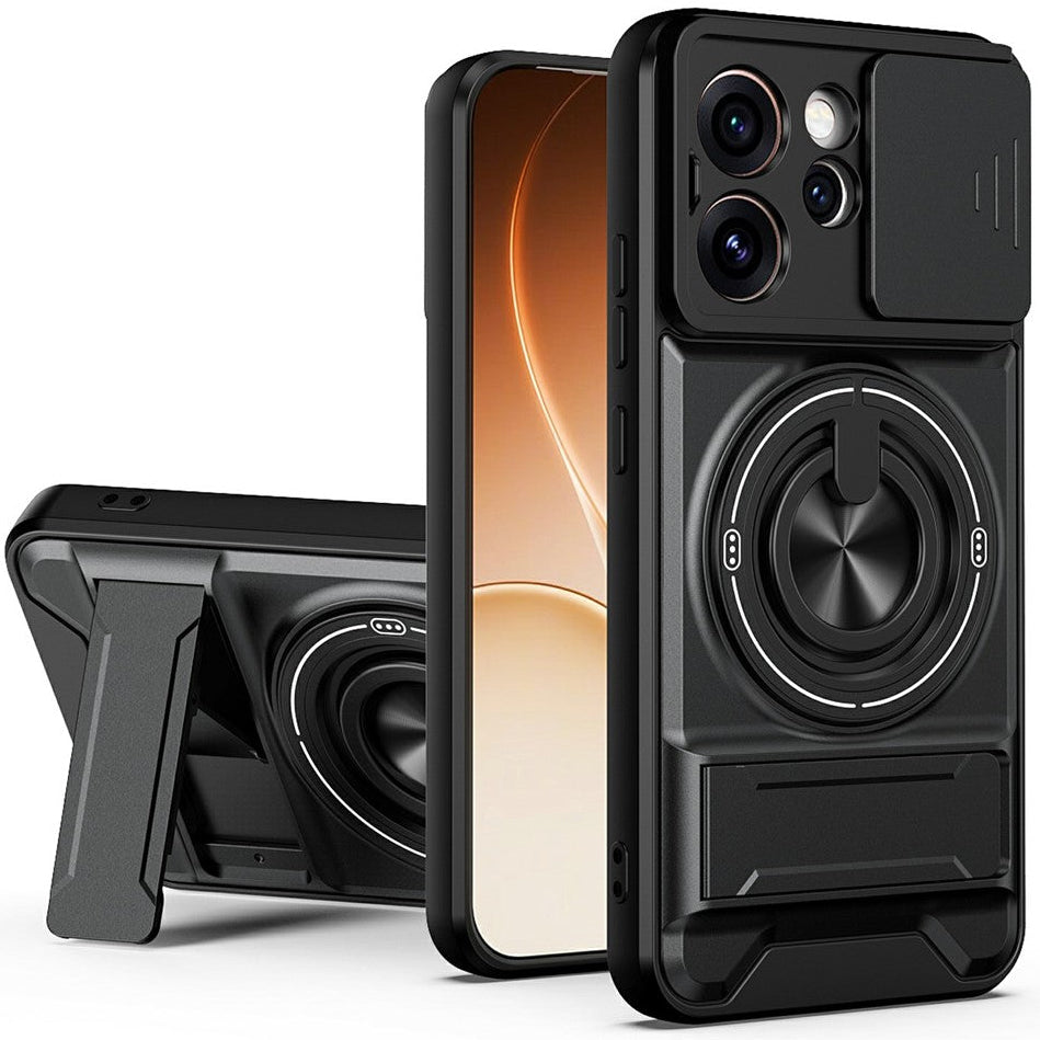 Outdoor MagSafe/Magnet Hülle/Case mit verschiebbarer Kameraabdeckung für Oppo Reno 15, 15 Pro, 15 FS, 15 F | ZITOCASES®