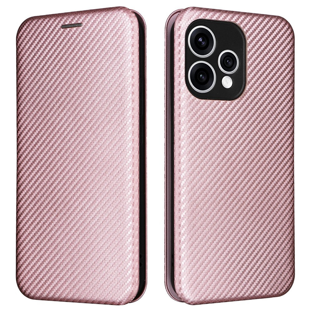 Carbon Optik Klapp Hülle/Flip Case für Oppo Reno 15, 15 Pro, 15 FS, 15 F | ZITOCASES®