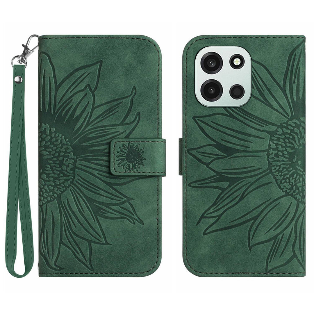 Mandala-Blumen Kunstleder Klapp Hülle/Flip Case für OnePlus Nord 6 | ZITOCASES®
