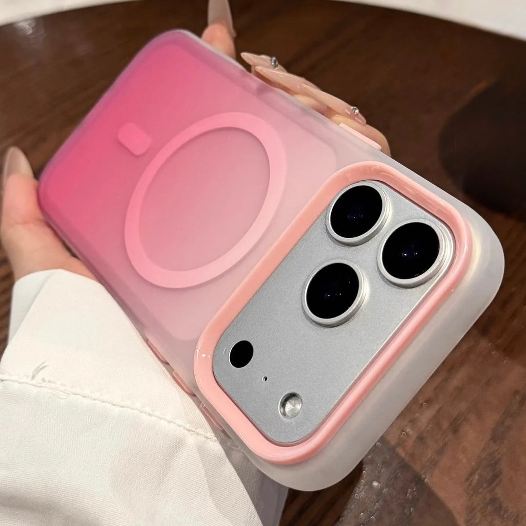 Matte/Farbverlauf MagSafe/Magnet Silikon Hülle/Case für iPhone 17 Pro, 17 Pro Max | ZITOCASES®