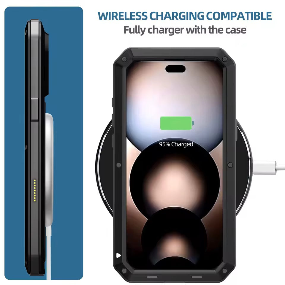 Verschraubbare 360° Aluminium Outdoor Vollschutz Hülle/Case für iPhone 17 | ZITOCASES®