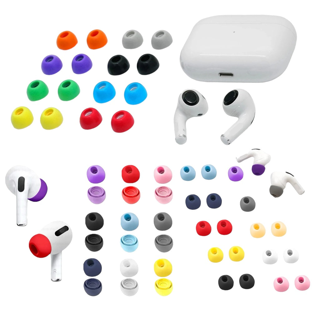 Bunte Ersatz Silikon-Ohrstöpsel/Aufsätze für AirPods Pro 1, 2 | ZITOCASES®