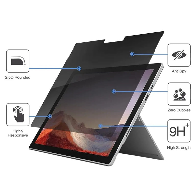 Display Schutzglas [SICHTSCHUTZ] für Microsoft Surface Pro 9, 8, 7, 7 Plus, 6, 5, 4, 3, Go 3 | ZITOCASES®