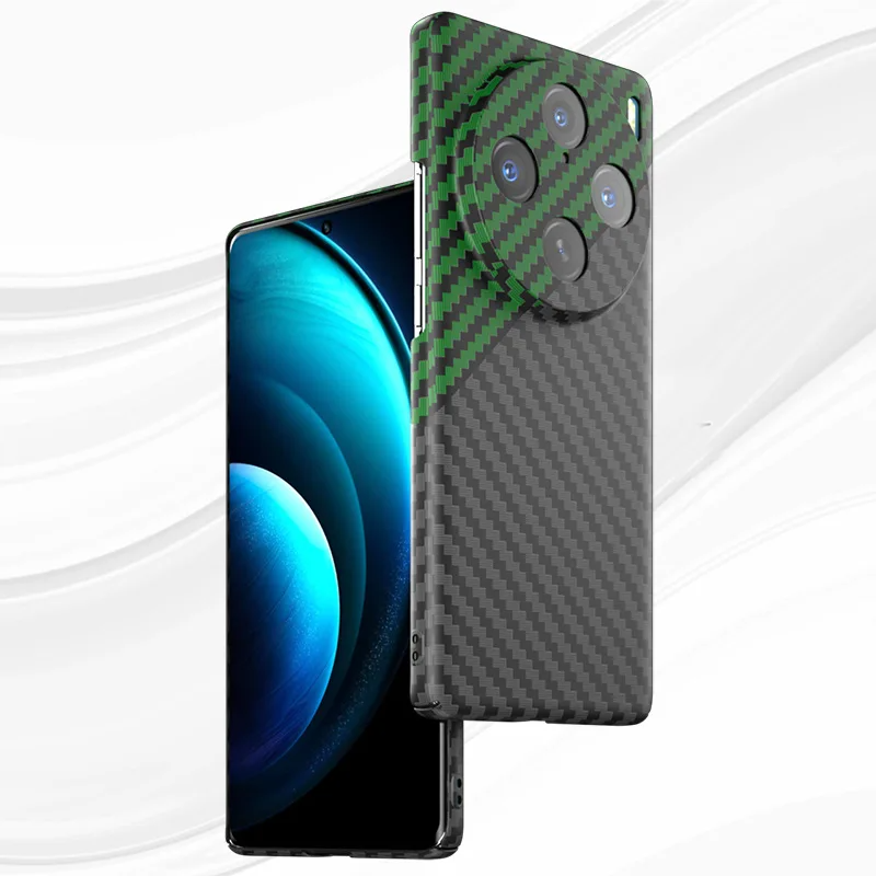 Ultra dünne 0,3mm Carbon Hülle/Case für Vivo X200, X200 Pro, X100, X100 Pro, X100 Ultra, X90, X90 Pro, X90 Pro Plus, X60, V40, V40 Lite, V40 Pro, V40 SE, V20SE, V21, Y28, Y70, Y72 | ZITOCASES®