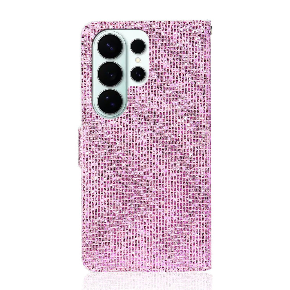 ICED OUT Diamant Glitzer Klapp Hülle/Flip Case für Samsung Galaxy S26, S26 Plus, S26 Ultra