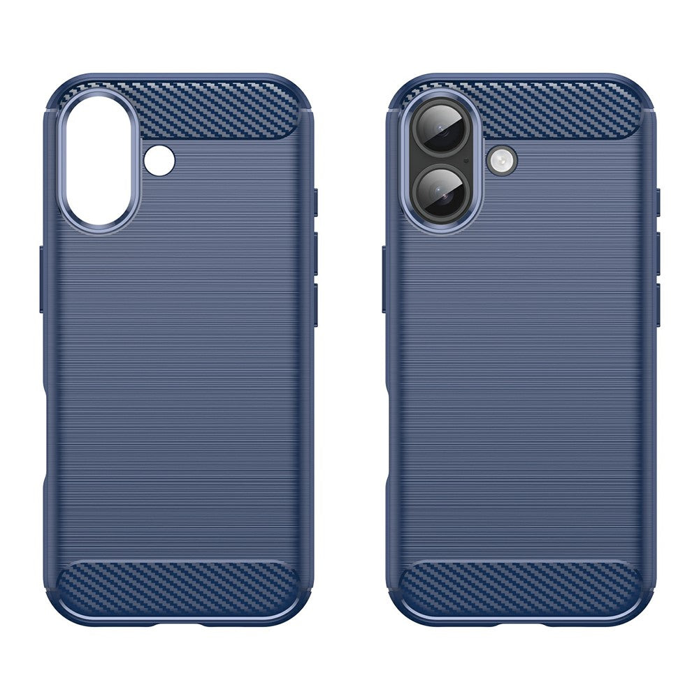 Metallstruktur/Carbon Optik Silikon Hülle/Case für iPhone 17 | ZITOCASES®