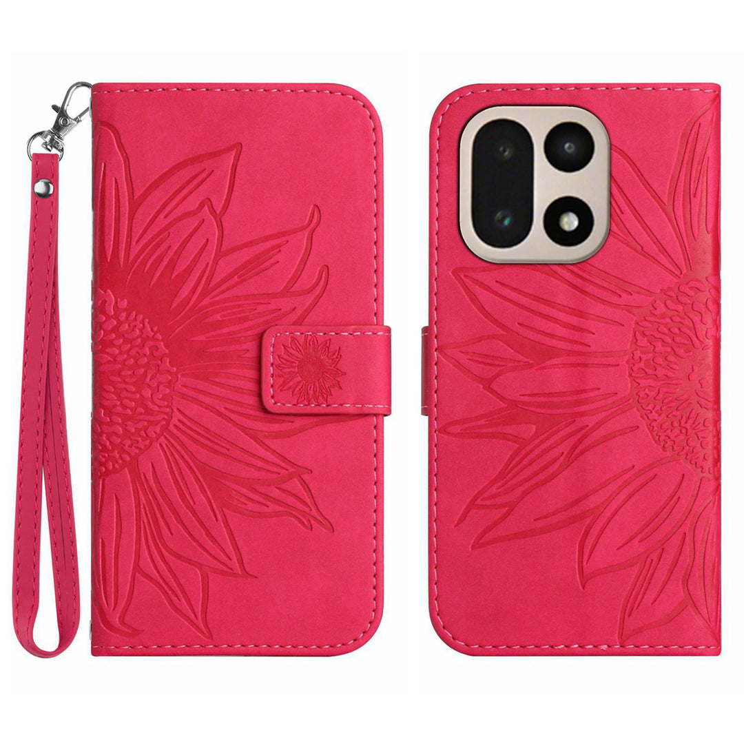 Blumen Motiv Kunstleder Klapp Hülle/Flip Case für OnePlus 15 | ZITOCASES®