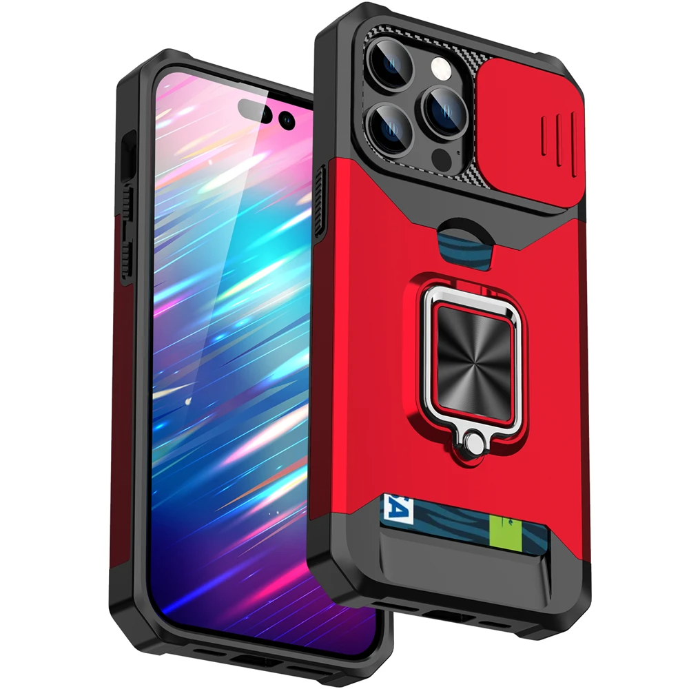 Kamera Schutz Outdoor/Magnet Kartenfach Hülle/Case für iPhone 16-Serie | ZITOCASES®