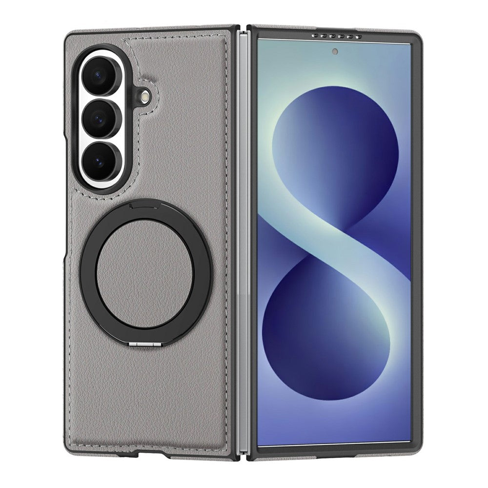 Kunstleder MagSafe/Magnet Hülle/Case mit integriertem Ständer für Samsung Galaxy Z Fold 8 Ultra | ZITOCASES®