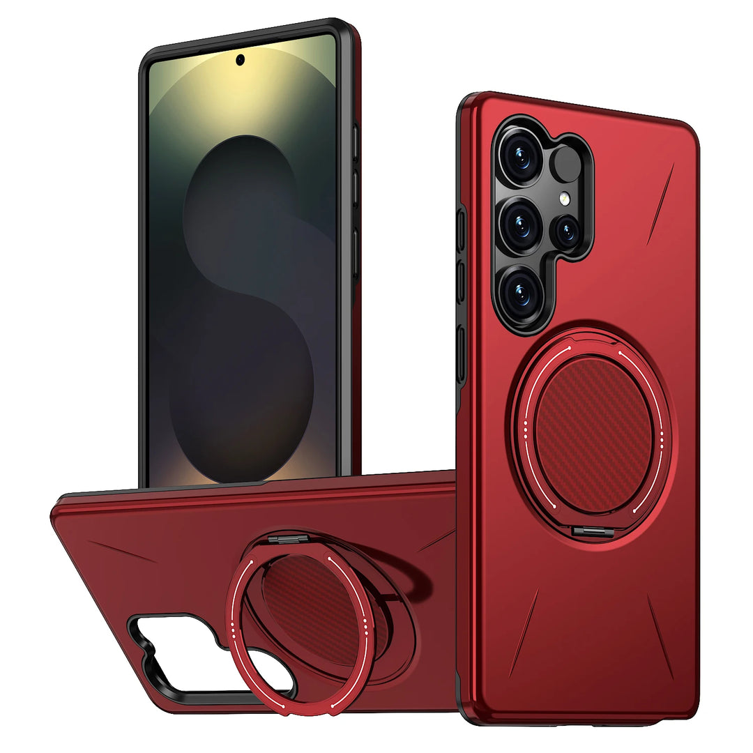 Robuste MagSafe/Magnet Hülle/Case mit integriertem Ständer für Samsung Galaxy S26, S26 Plus, S26 Ultra | ZITOCASES®