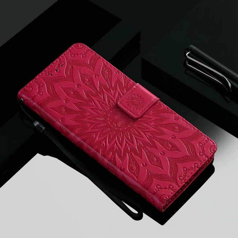 Mandala-Blumen Kunstleder Klapp Hülle/Flip Case für Honor Magic 7, 6, 5, 4-Serie | ZITOCASES®