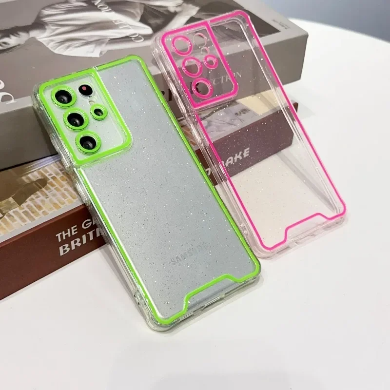 Leuchtende, selbst aufladende Glitzer Hülle/Case für Samsung Galaxy S24, S23, S22, Note-Serie | ZITOCASES®