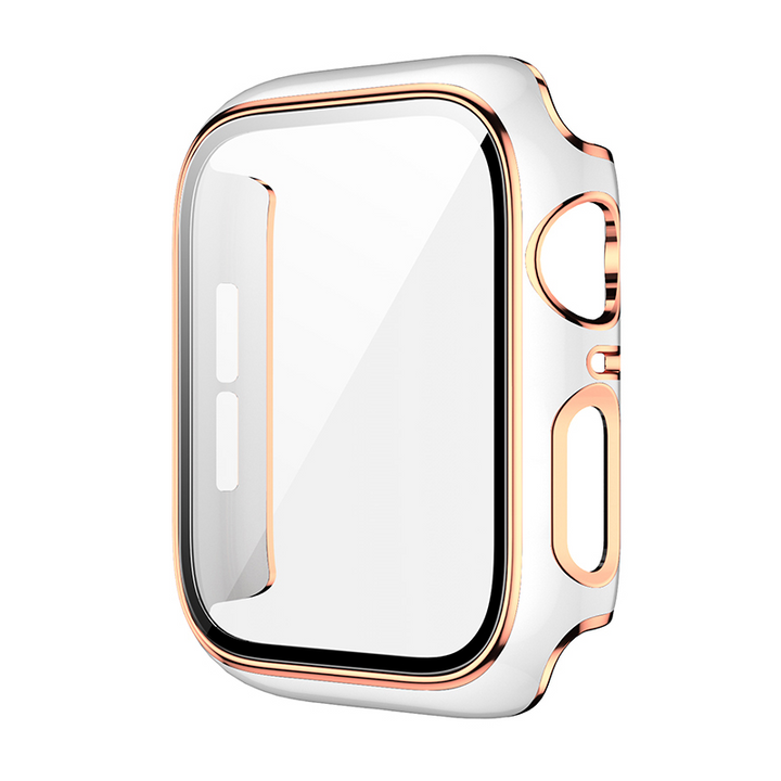 Luxus/Gold Plastik Vollschutz Hülle/Case für Apple Watch Series 10, 9, 8, 7, 6, 5, 4, 3, 2 ,1, SE, Ultra | ZITOCASES®