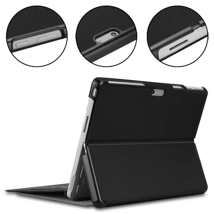 Bunte Kunstleder Hülle/Case für Microsoft Surface Pro 9, 8, 7, 7 Plus, 6, 5, 4, 3, Go 3 | ZITOCASES®