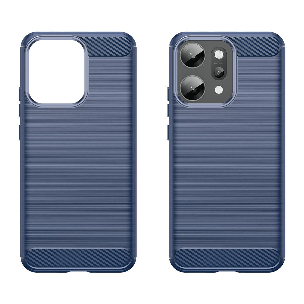 Metallstruktur/Carbon Optik Silikon Hülle/Case für Oppo Reno 14, 14 F, 14 Pro | ZITOCASES®