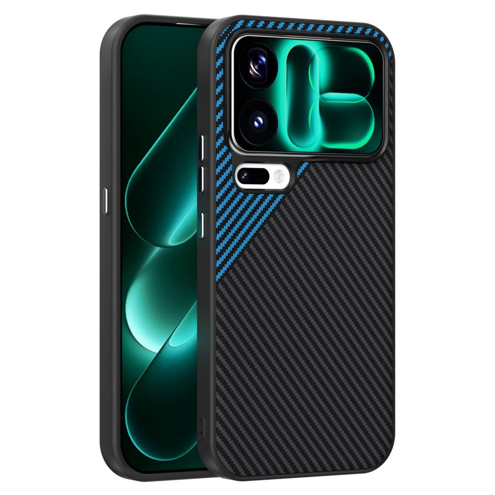 Carbon Optik Silikon Hülle/Case für Xiaomi 18 Pro, 18 Pro Max