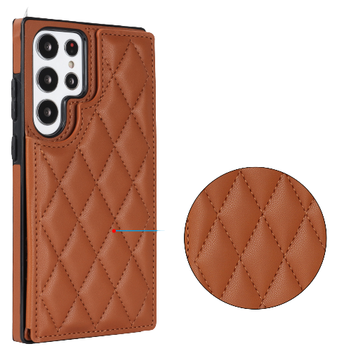 Karierte Kunstleder Kartenfach Hülle/Case für Samsung Galaxy Note 20, 10-Serie | ZITOCASES®