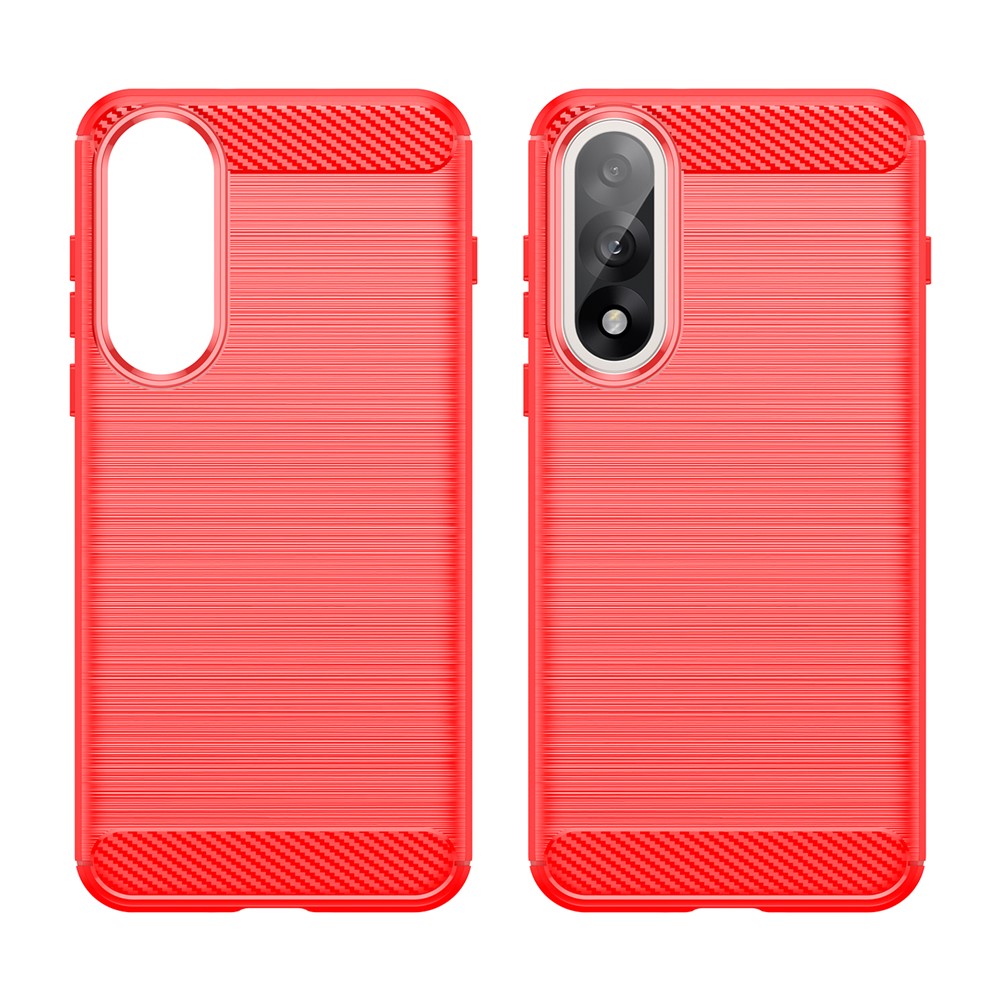 Metallstruktur/Carbon Optik Silikon Hülle/Case für OnePlus Nord 5 | ZITOCASES®