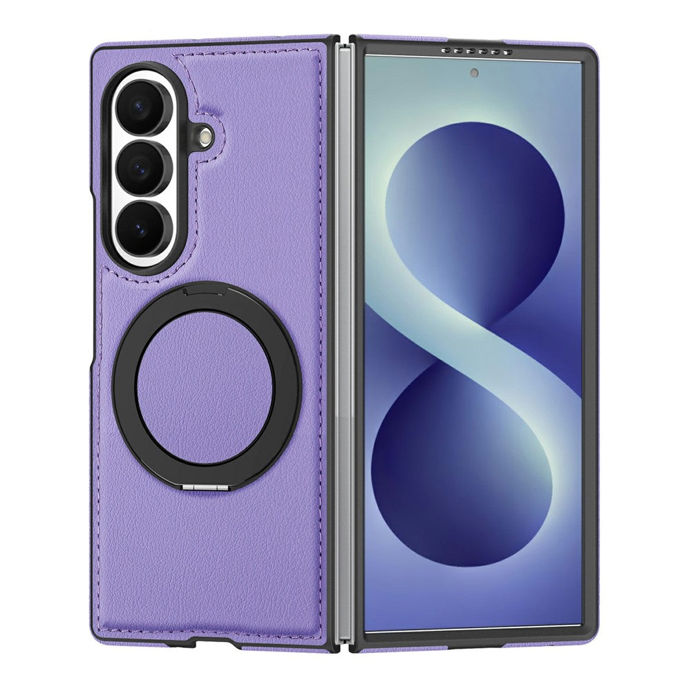 Kunstleder MagSafe/Magnet Hülle/Case mit integriertem Ständer für Samsung Galaxy Z Fold 8 Ultra | ZITOCASES®
